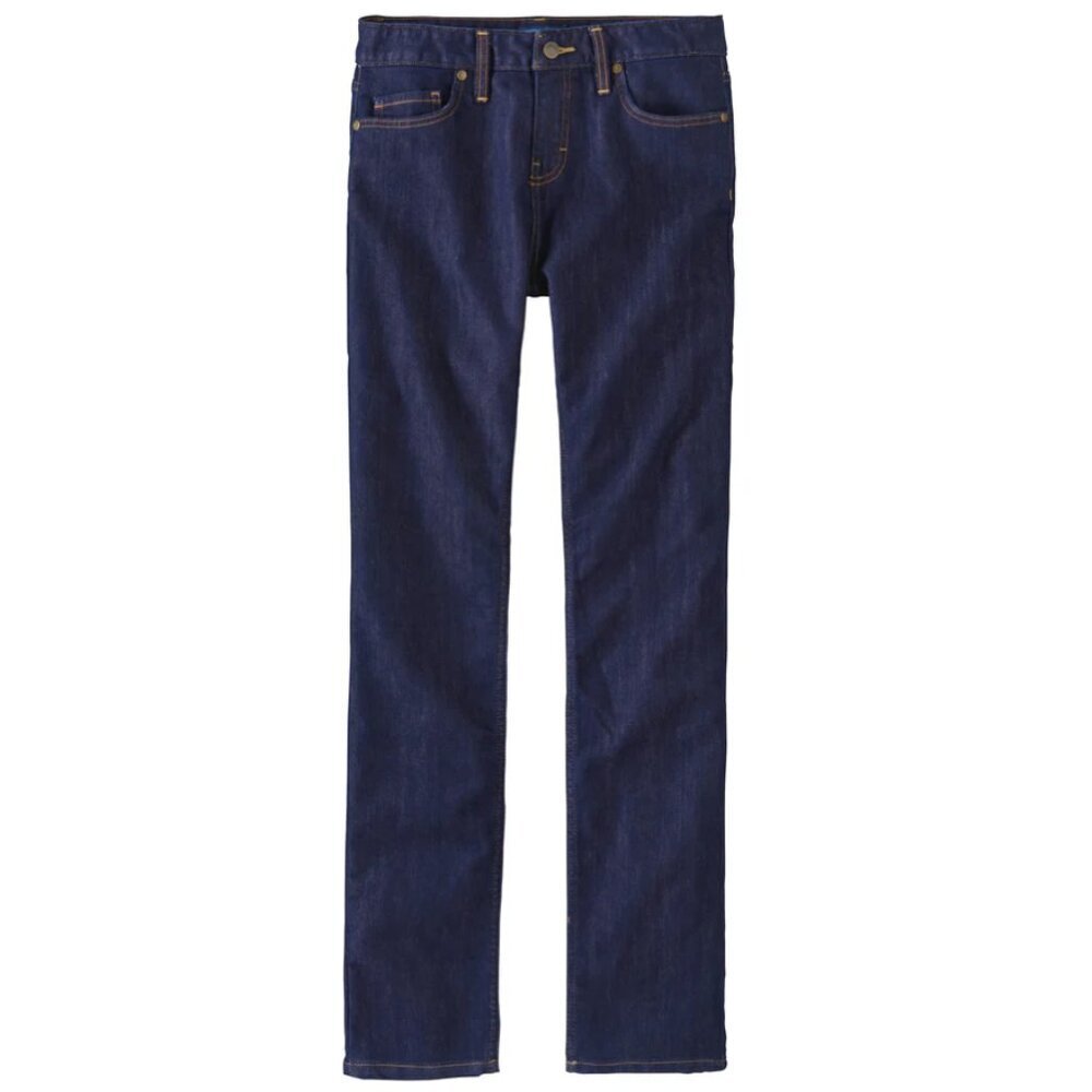 Patagonia Performance Straight Jeans 26 Dark Denim Stretch‎ EUC